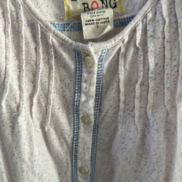 Billabong button up cami size large - Picture 3 of 5